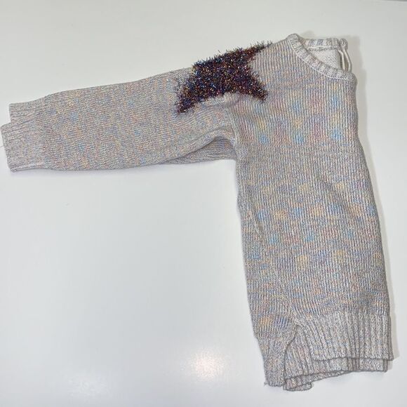 New Andy & Evan Girls Long Sleeve Sweater W/ Star - Picture 8 of 12